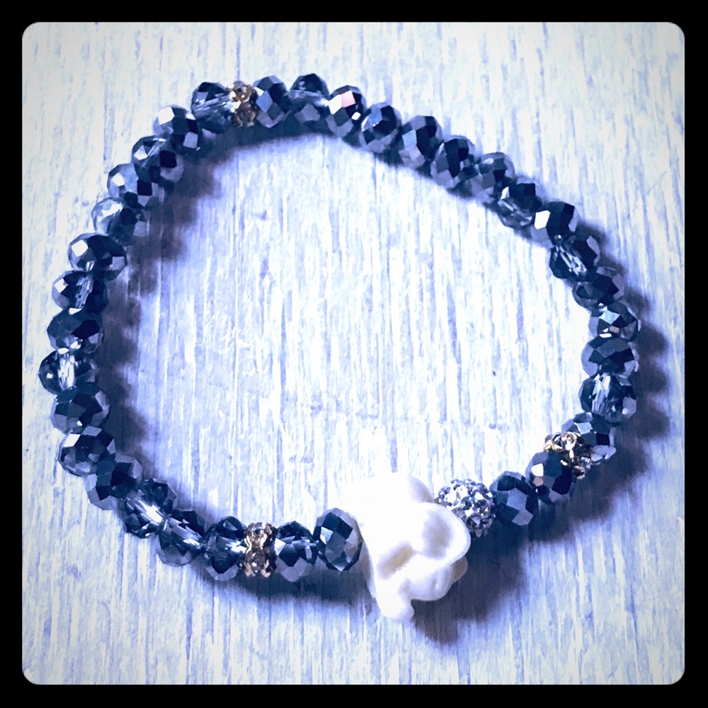 ELEPHANT AND CRYSTAL BRACELET!